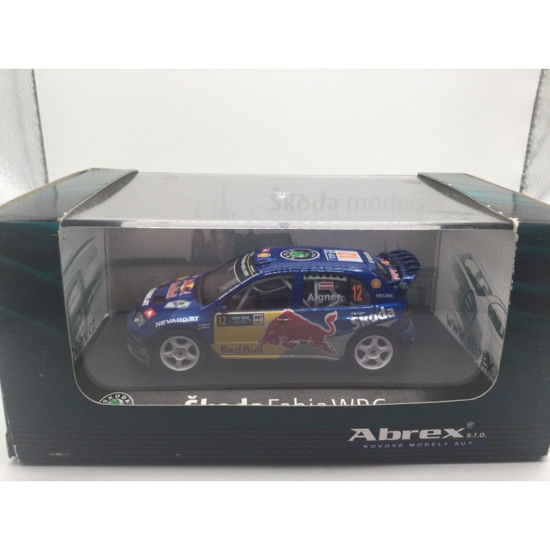 Skoda Fabia WRC Abrex 1/43 AIGNER 12