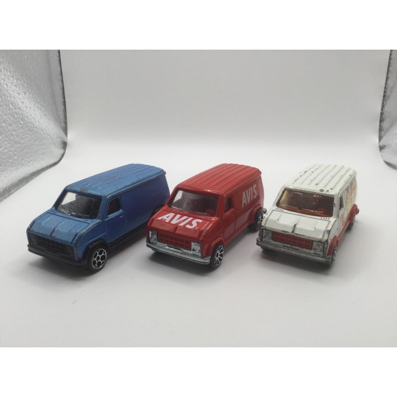 Lot de fourgons Majorette AVIS, Fruits... 1/65