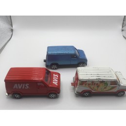 Lot de fourgons Majorette AVIS, Fruits... 1/65