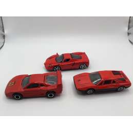 Lot de 3 Ferrari 308GTB, Enzo, F40